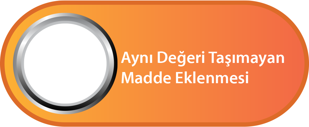 Taklit veya Tağşiş Yapılan Gıdalar