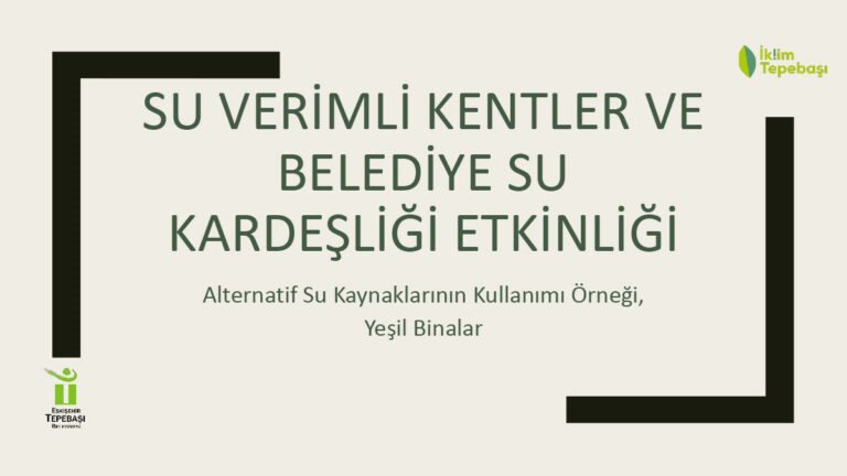 Su Verimli Kentler 09 (Min)