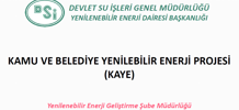 Kamu ve Belediye Yenilebilir Enerji (KAYE) Projesi Tanıtım Toplantısı