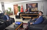 Bursa Deri İhtisas ve Karma OSB Başkan Vekili Murat ÇAĞLAR, Bölge Müdürümüz Murat ŞAYAN'ı ziyaret etti.