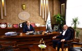 KİĞI BELEDİYE BAŞKANI BÖLGE MÜDÜRÜMÜZE ZİYARETTE BULUNDU