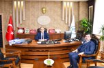 MALATYA PÜTÜRGE BELEDİYE BAŞKANI, BÖLGE MÜDÜRÜMÜZE ZİYARETTE BULUNDU