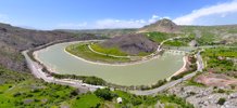 ELAZIĞ PALU İLÇESİ MURAT NEHRİ 2. KISIM TOPLU MAKİNALI ÇALIŞMA İLE ISLAH EDİLDİ