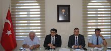 Meriç İlçesi Köy Muhtarlarının da katıldığı talep değerlendirme toplantısı gerçekleştirildi.