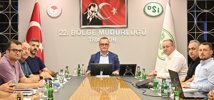 DSİ GENEL MÜDÜR YARDIMCISI SN. DİNÇER AYDOĞAN BAŞKANLIĞINDA TRABZON MAÇKA KARAKAYA BARAJI PROJESİ İÇİN DEĞERLENDİRME TOPLANTISI DÜZENLENDİ