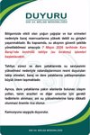 Duyuru!! 7 Mayıs Tarihinde Kars Barajından Kontrollü Tahliye (Su Bırakma) İşlemi Yapılacaktır.