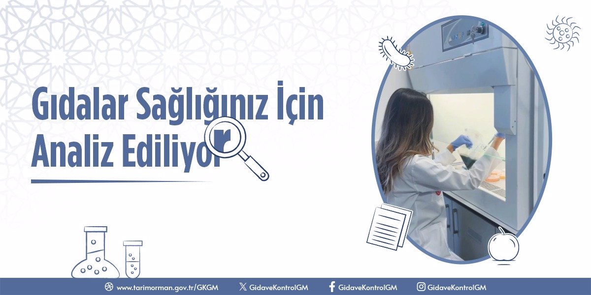 Gıdalar Sağlığınız İçin Analiz Ediliyor