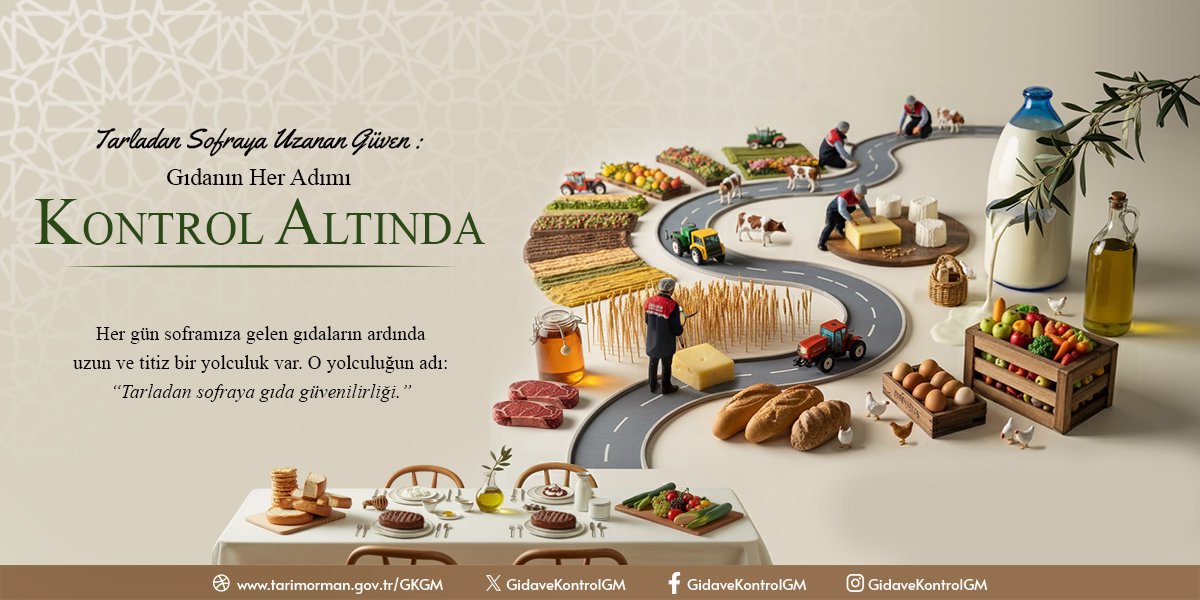 Gıdanın Her Adımı Kontrol Altında