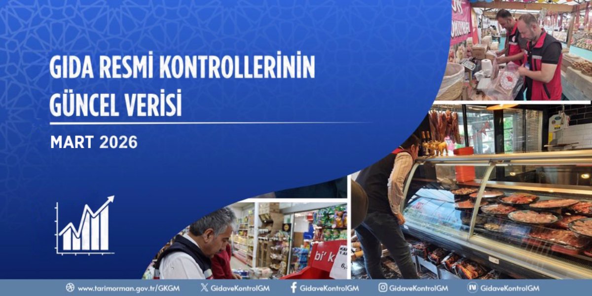 Gıda Resmi Kontrollerinin Güncel Verisi