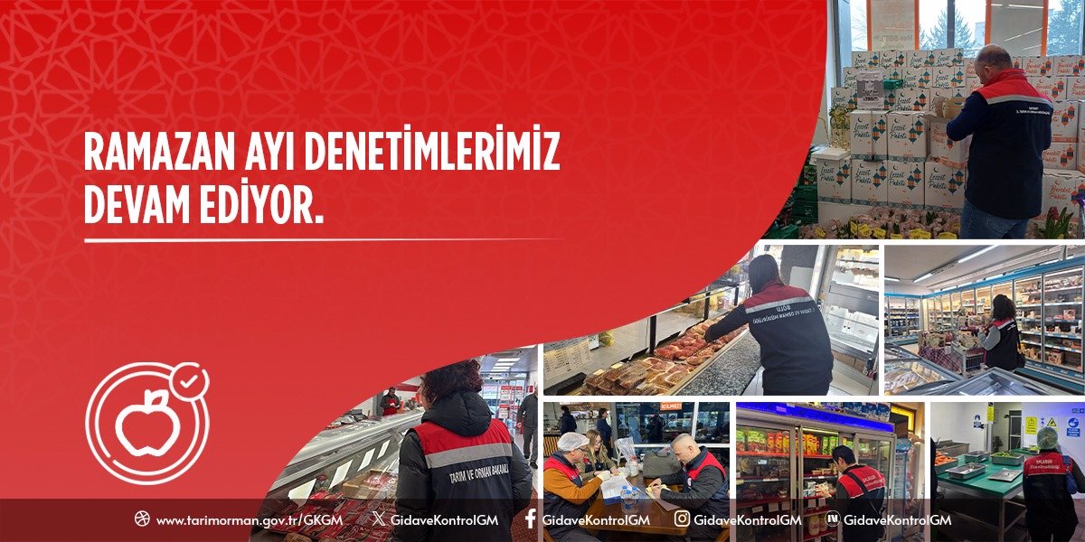 Razaman Ayı Denetimlerimiz Devam Ediyor