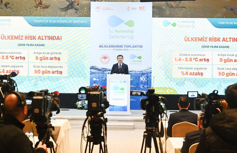 Sayın Bakanımız Yumaklı’dan Belediye, Çiftçi, Sanayici Ve Vatandaşlara “Suyu Verimli Kullanma” Çağrısı