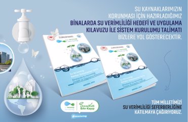 Binalarda Su Verimliliği Hedefi ve Uygulama Kılavuzu Yayımlandı!