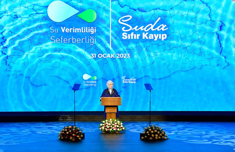 Emine Erdoğan’ın “Su Verimliliği Seferberliği” tanıtım toplantısı konuşması