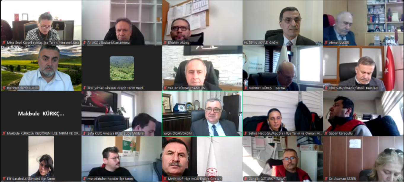 Kahverengi Kokarca Mücadelesi Hizmetiçi Eğitim Toplantısı Yapıldı